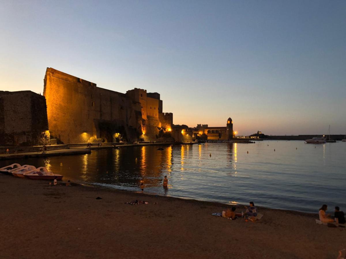 Appartement Vue Mer Les Pieds Dans L'Eau Collioure Exterior photo