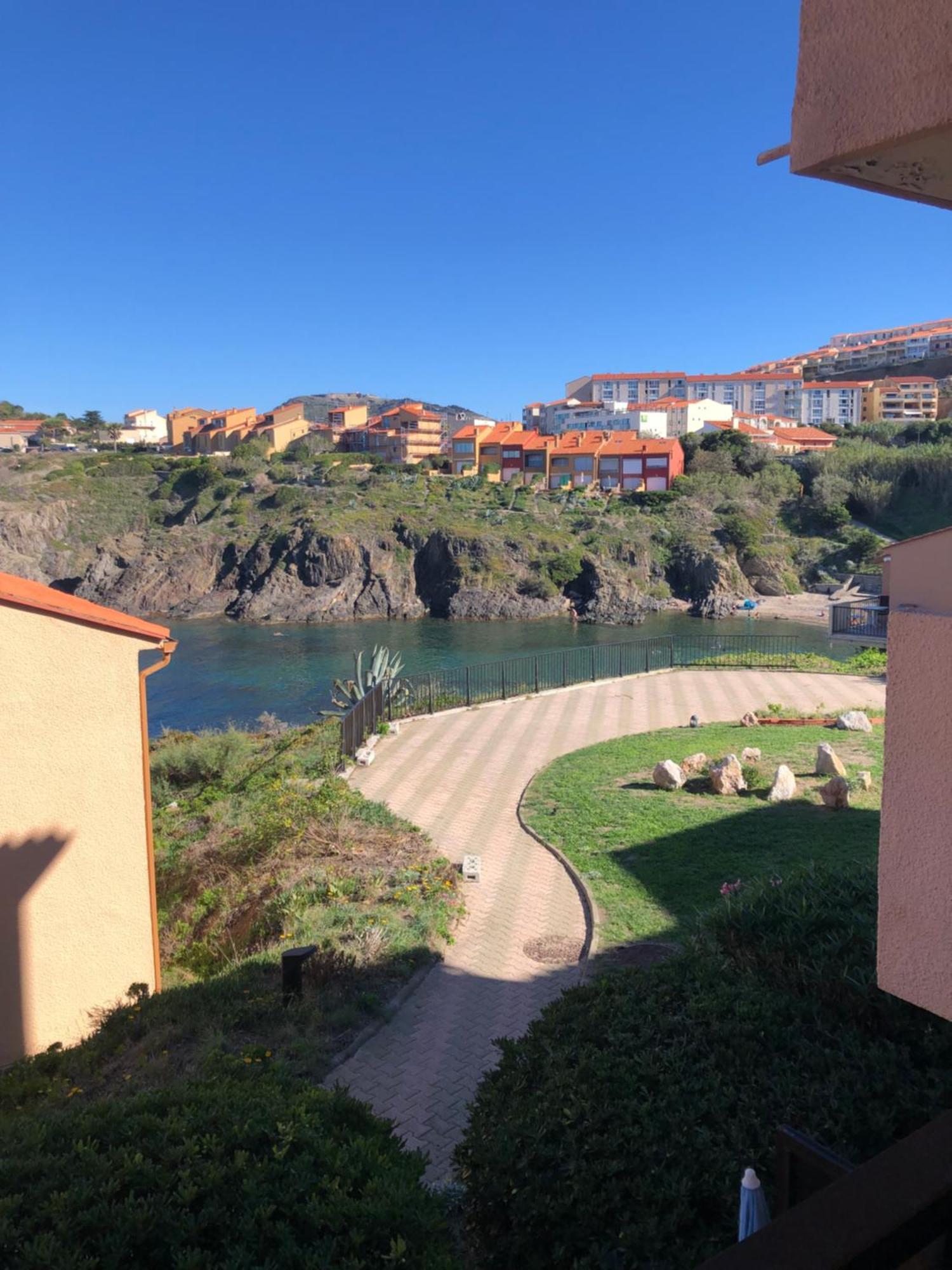 Appartement Vue Mer Les Pieds Dans L'Eau Collioure Exterior photo